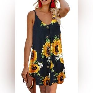 Summer floral dress